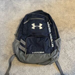 Under Armour Men's Navy and Gray Backpack